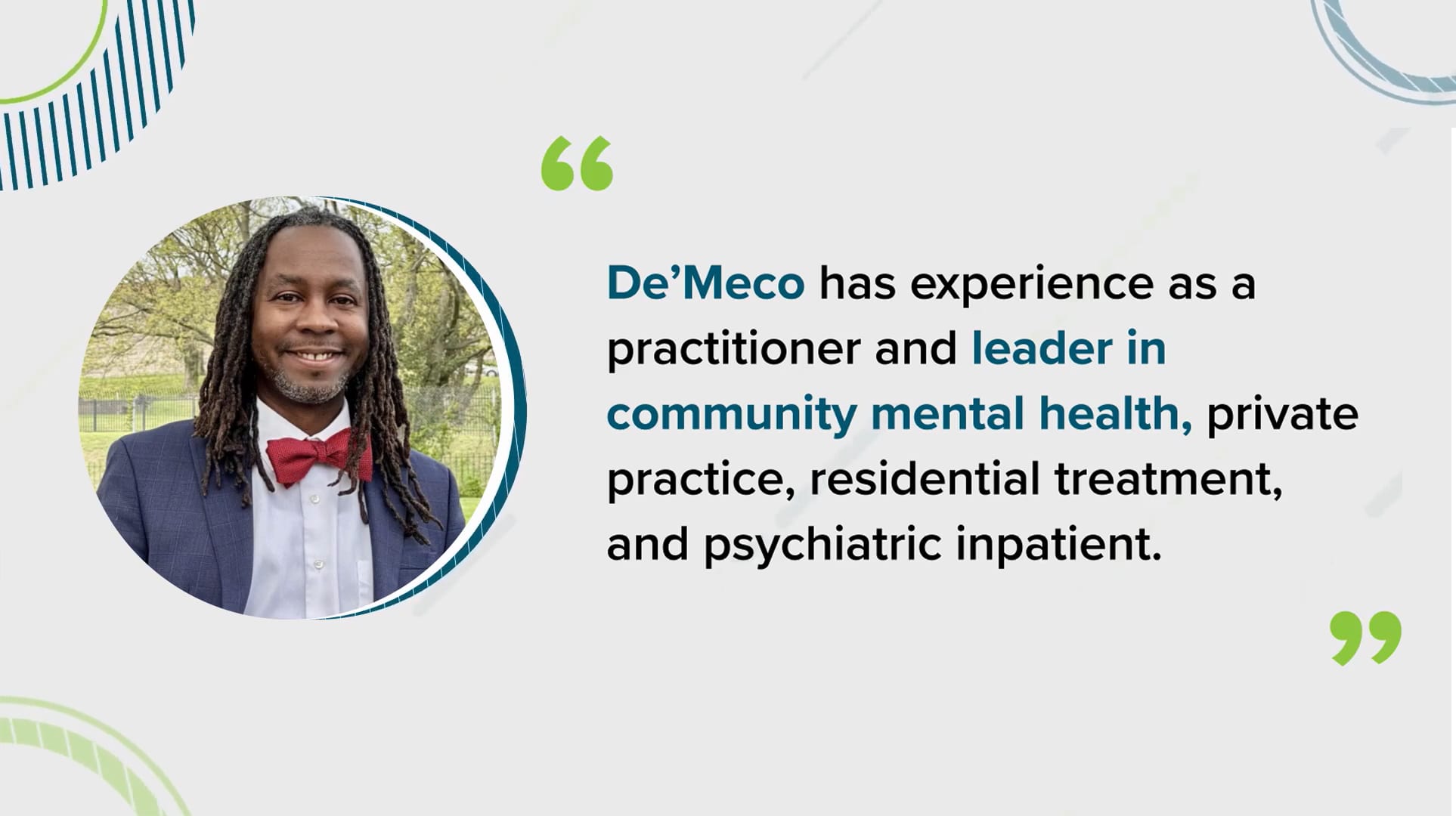 De'Meco Bell, CEO